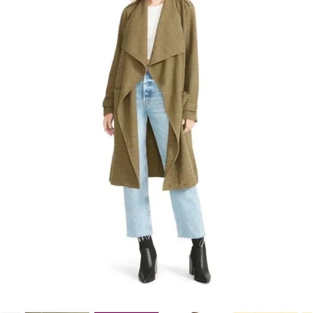 Steve Madden Open Front Trench Coat - XL